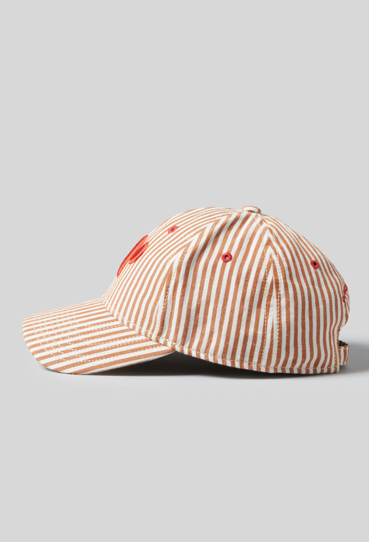 Striped Monogram Cap CP