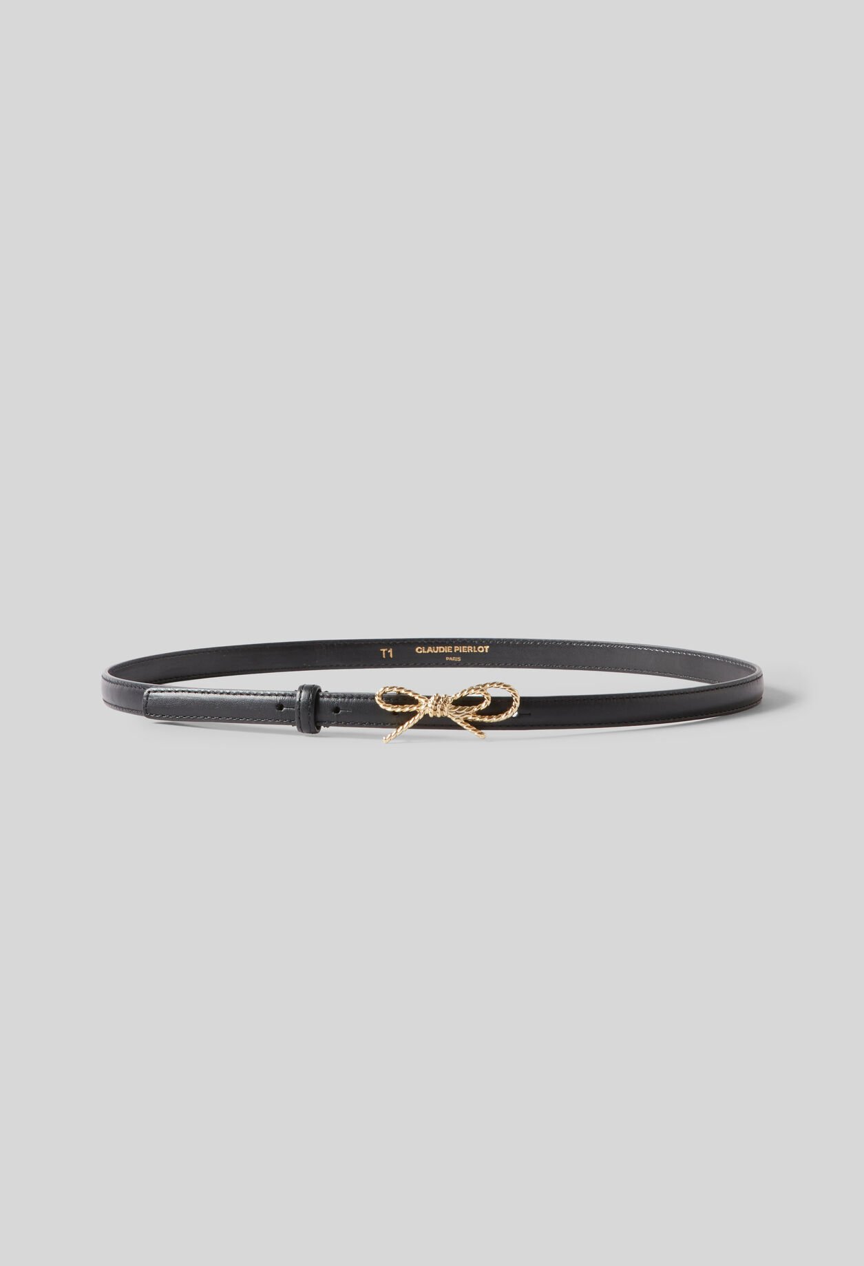 Ceinture cuir nœud