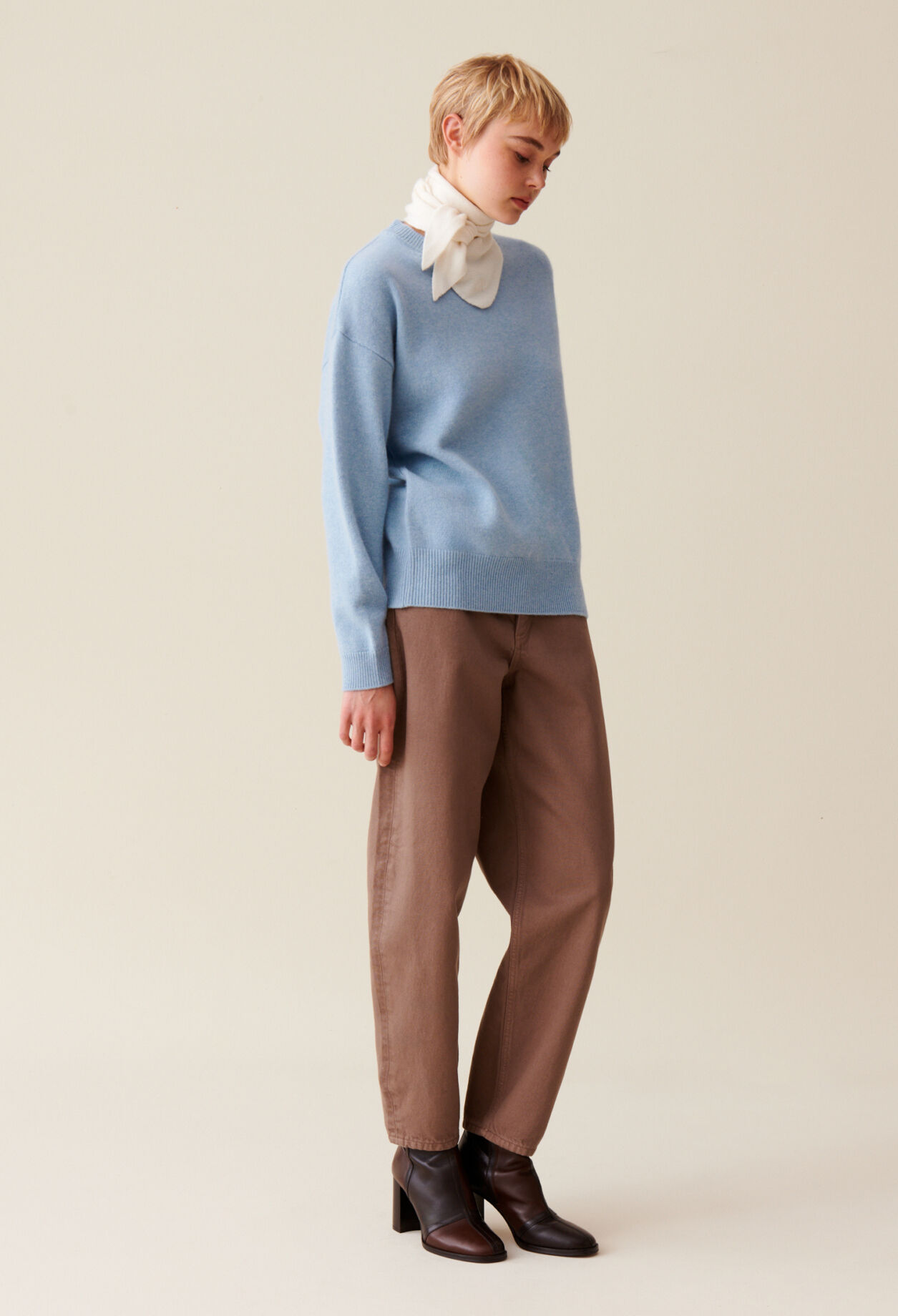 Embroidered Cashmere Jumper