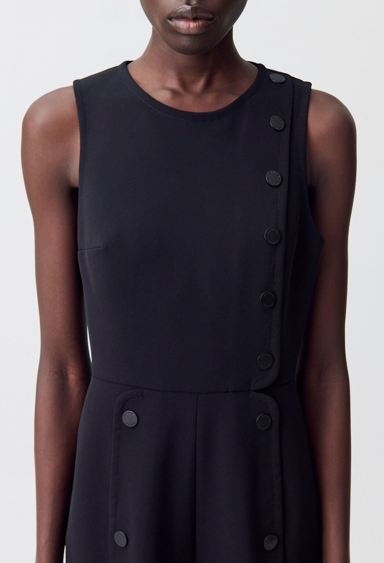 Sleeveless Long Jumpsuit