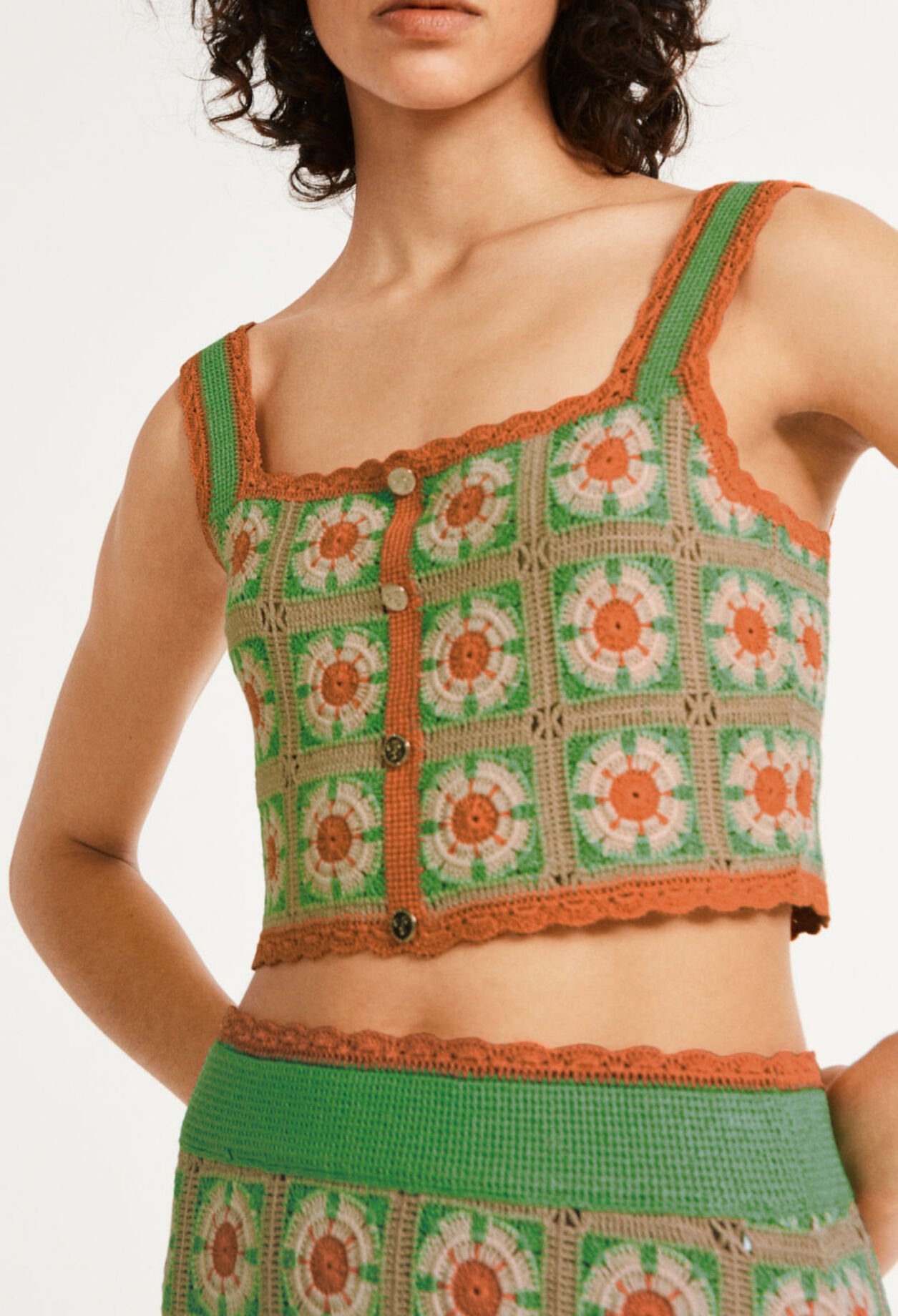 Top en crochet