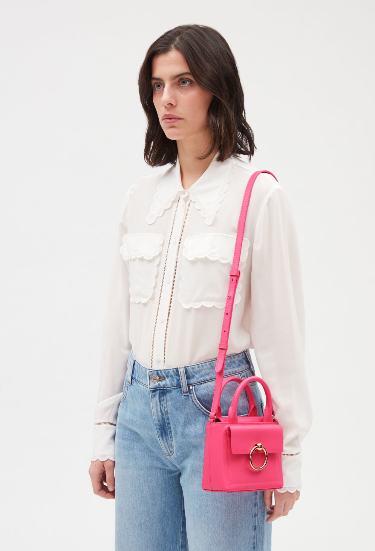Anouck leather mini-bag