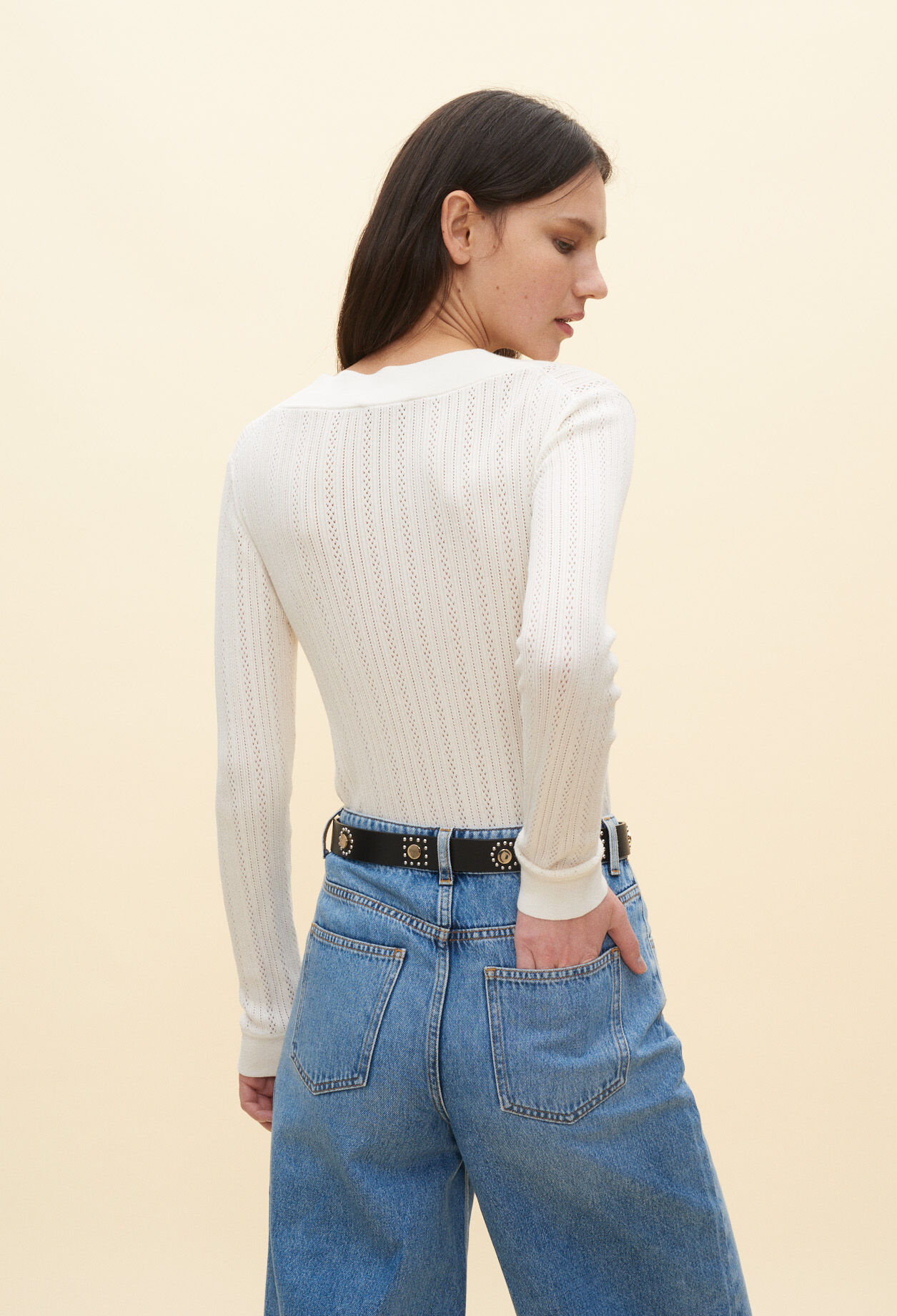 Pull à col V