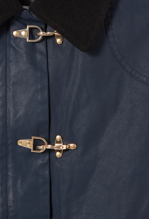 Parka courte cirée