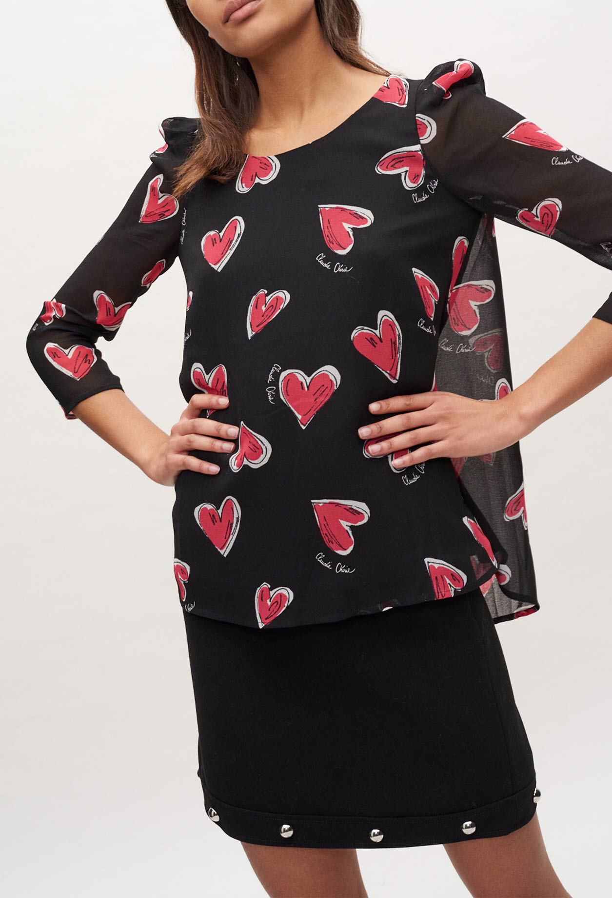 Blouse fluide imprimée