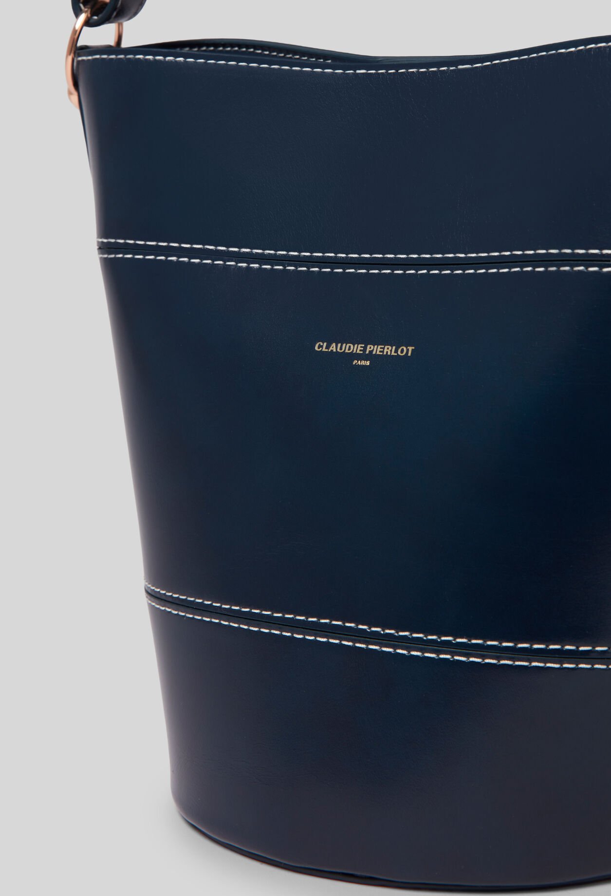 Sac seau cuir ajustable