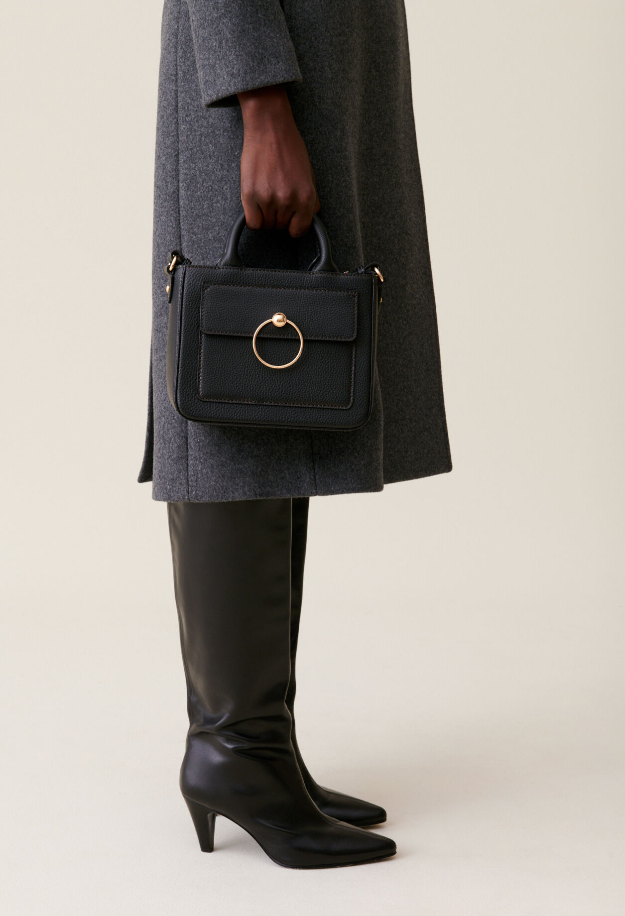 Sac Anouck cuir grainé