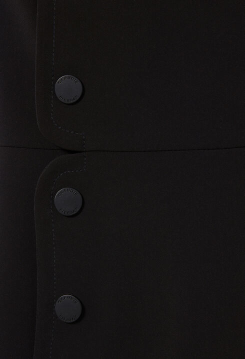 Robe longue noire