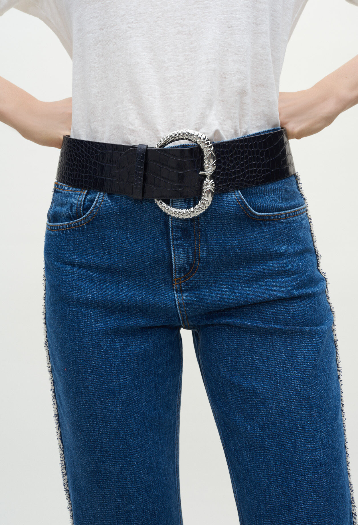 Ceinture en cuir
