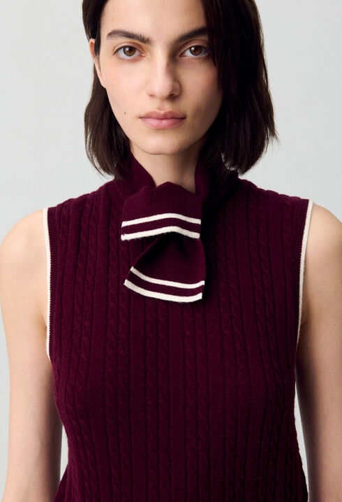 Pull sans manches