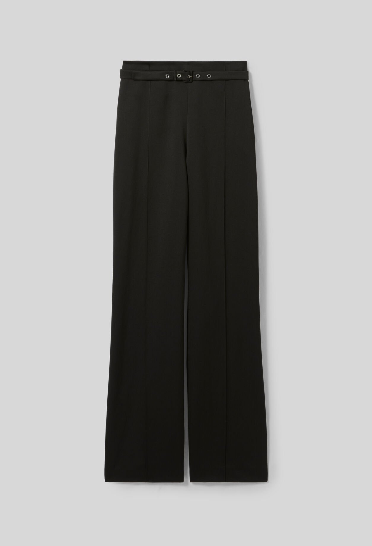 Pantalon droit satiné