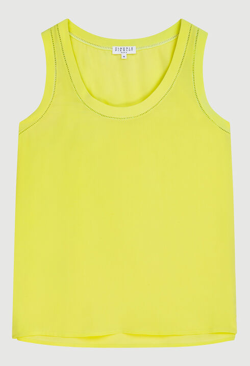 Plain vest top