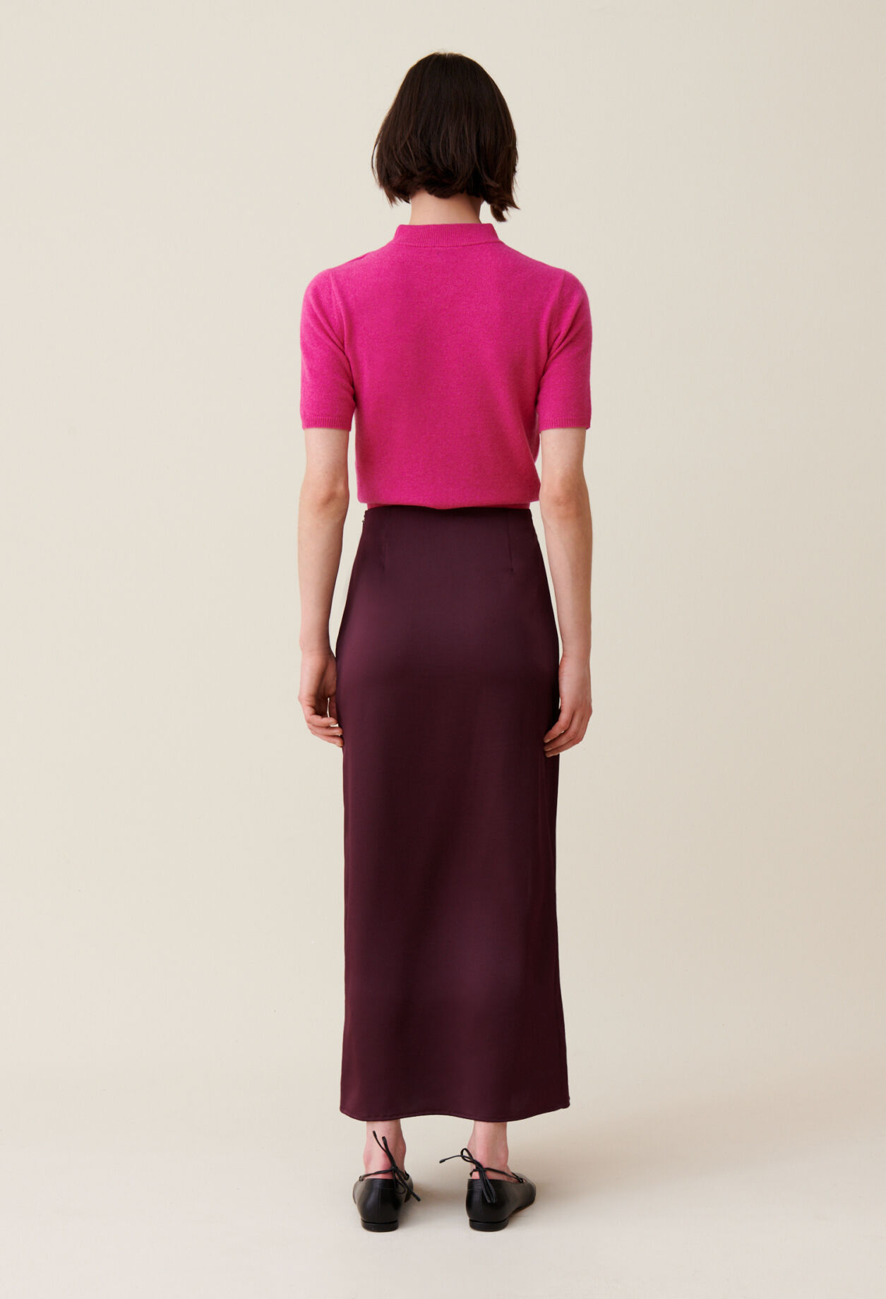 Flowy Pleated Maxi Skirt