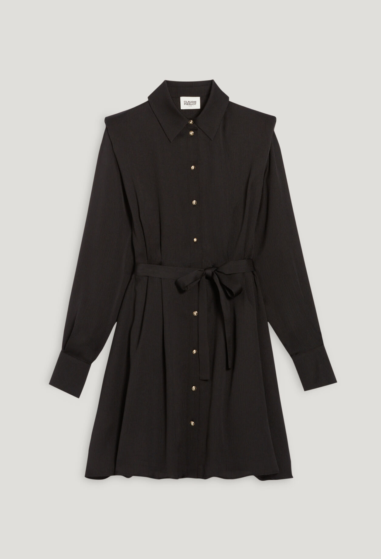 Robe chemise cintrée