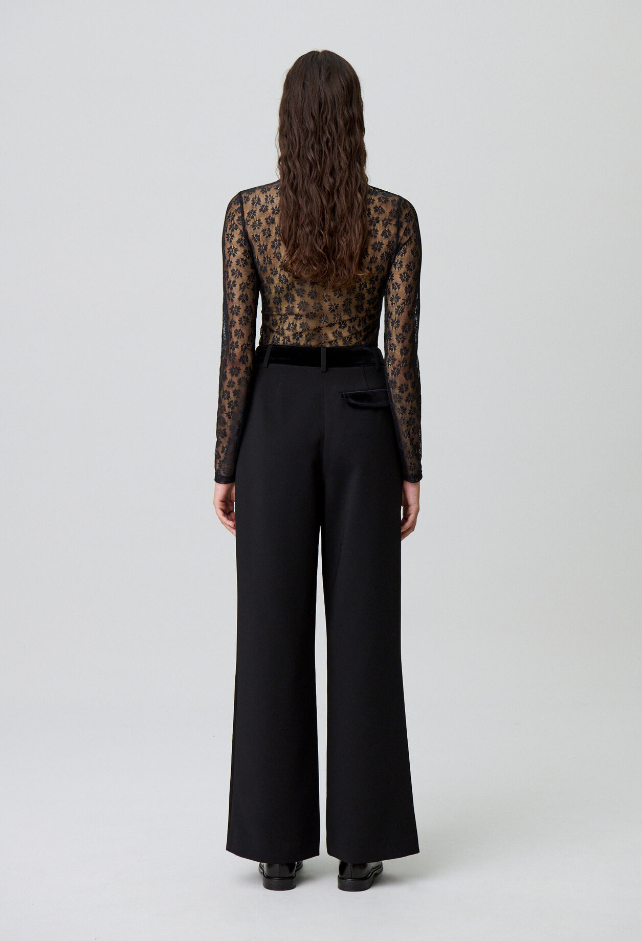 Pantalon droit tailleur