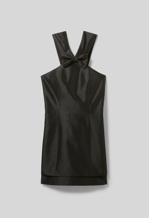 Robe courte nœud