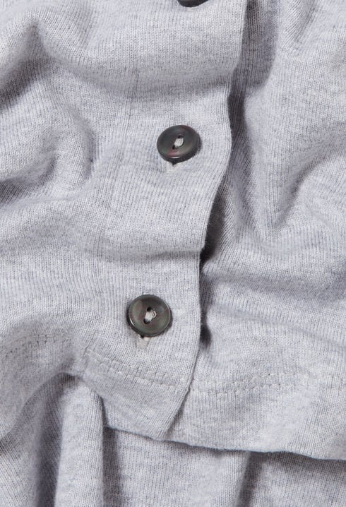 Cotton Cardigan T-Shirt Set