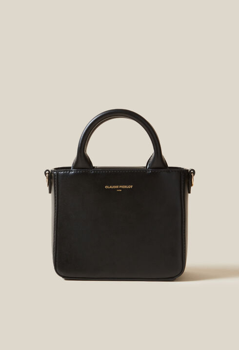 Mini sac Anouck cuir lisse chaîne