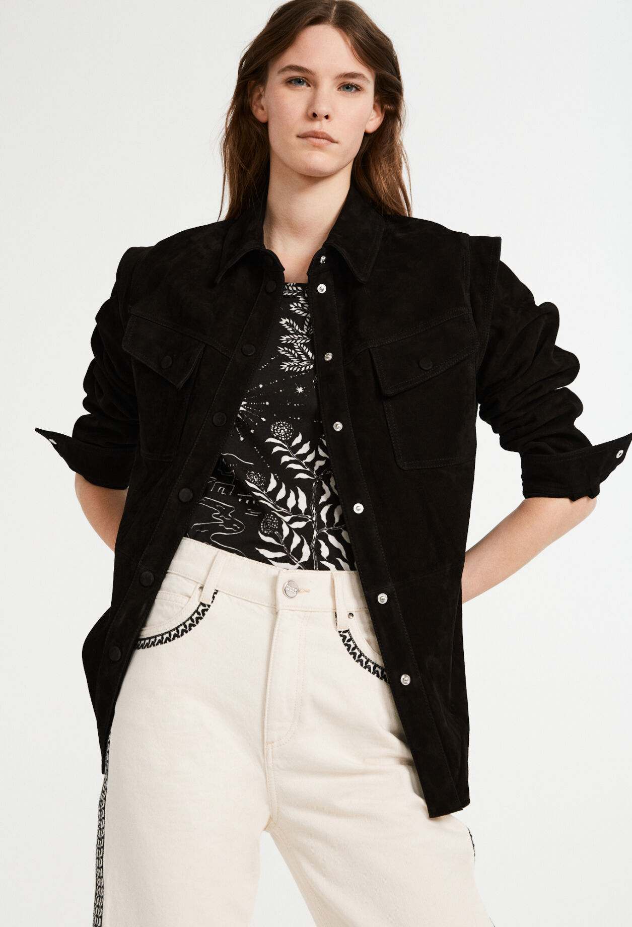 Suede jacket