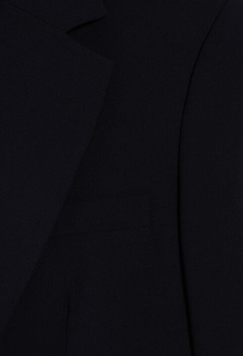 Veste tailleur oversize marine