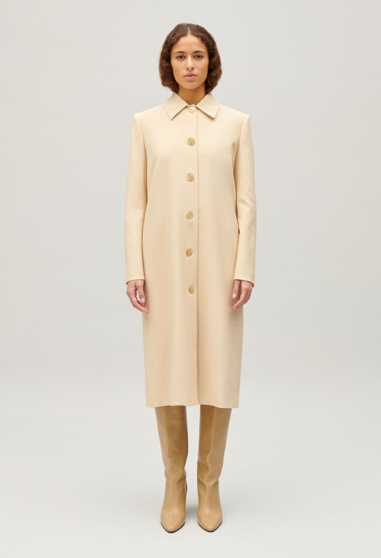 Manteau beige