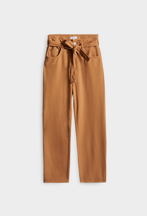 Pantalon carotte économe en eau