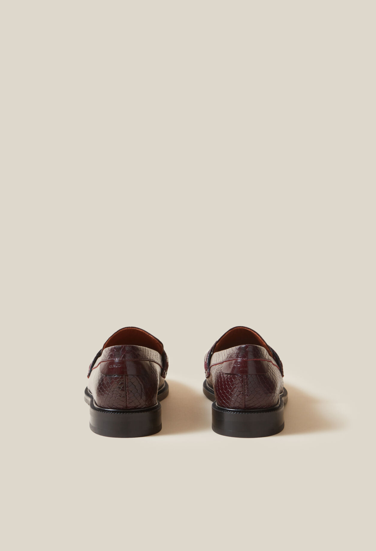 Snake Effect CP Buckle Loafers