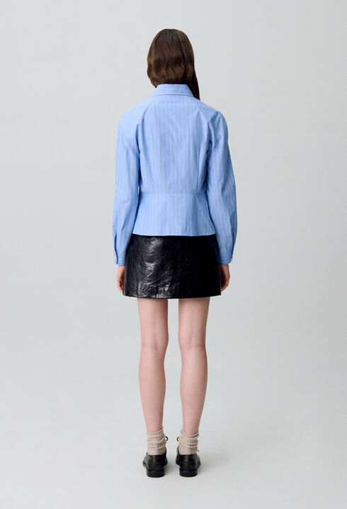 Cotton poplin shirt