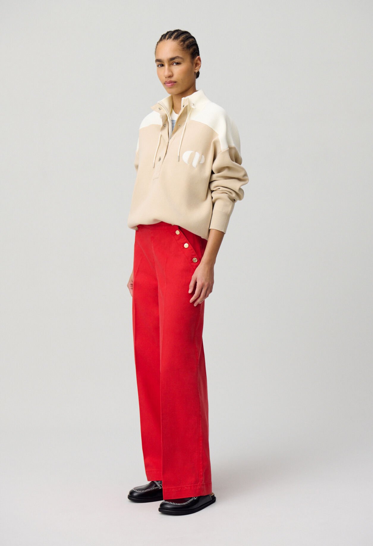 Pascale buttoned jeans