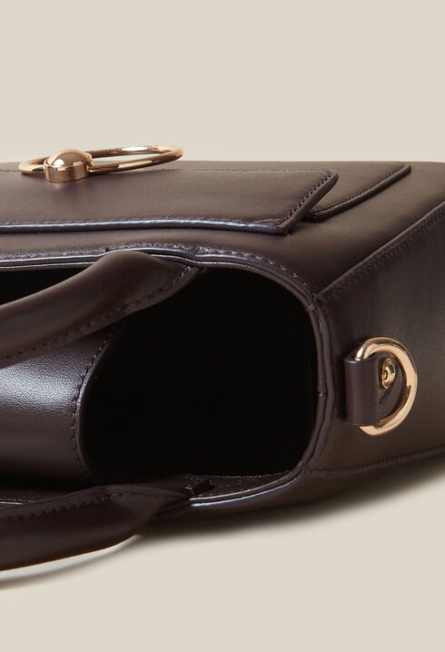 Sac Anouck cuir lisse chaîne