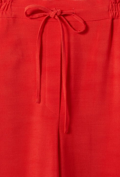 String wide-leg trousers