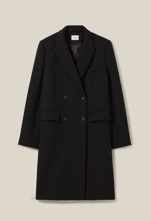 3/4 Length Straight Coat