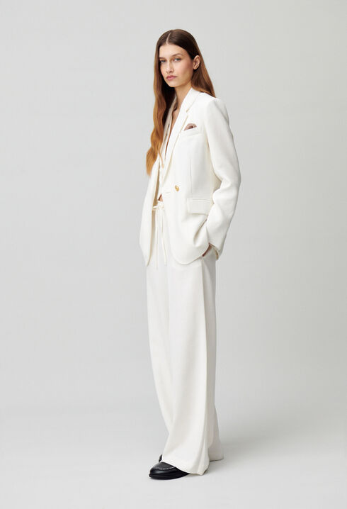 Veste tailleur boutonnée