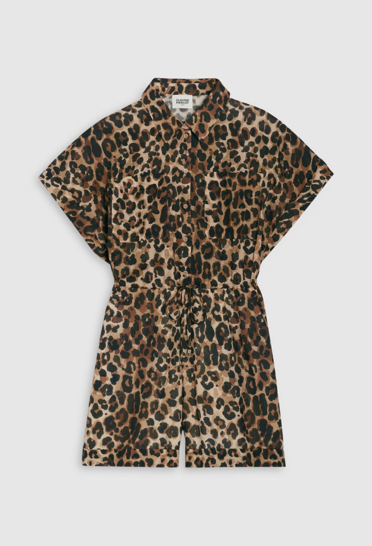 Leopard playsuit