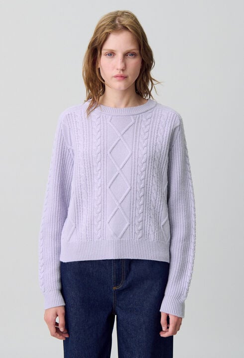 Pull jacquard large
