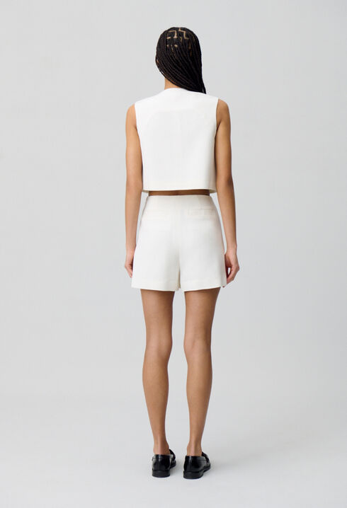 Top veston sans manches