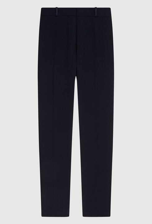 Plain coloured tailored trousers