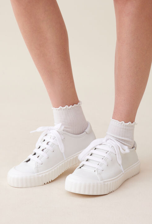 Tennis cuir