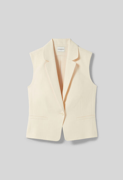 Veste de tailleur sans manches