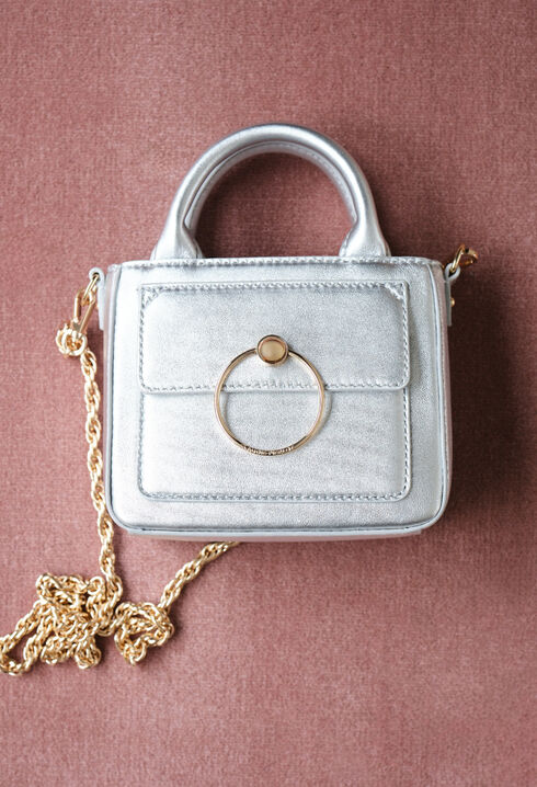 Sac Anouck nano argenté
