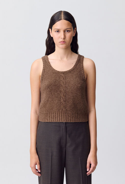 Top maille fine