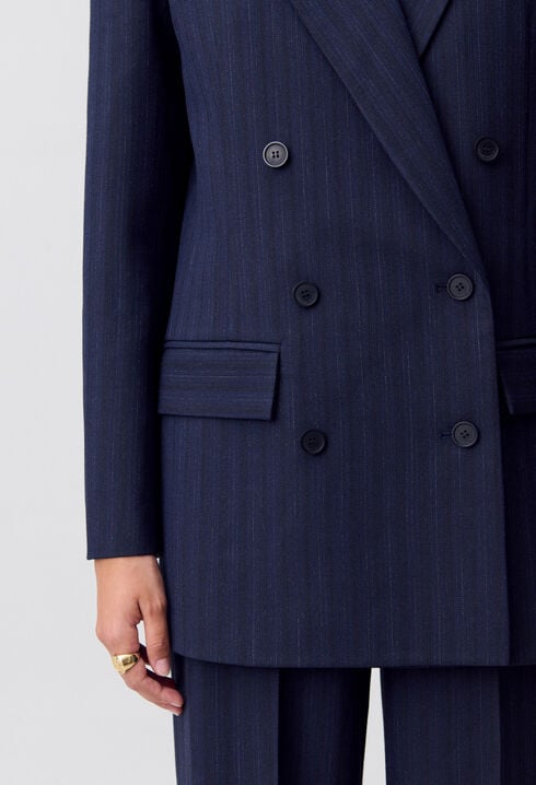 Veste tailleur croisée