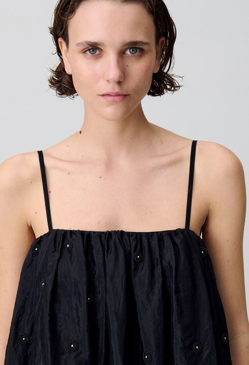 Robe courte boule