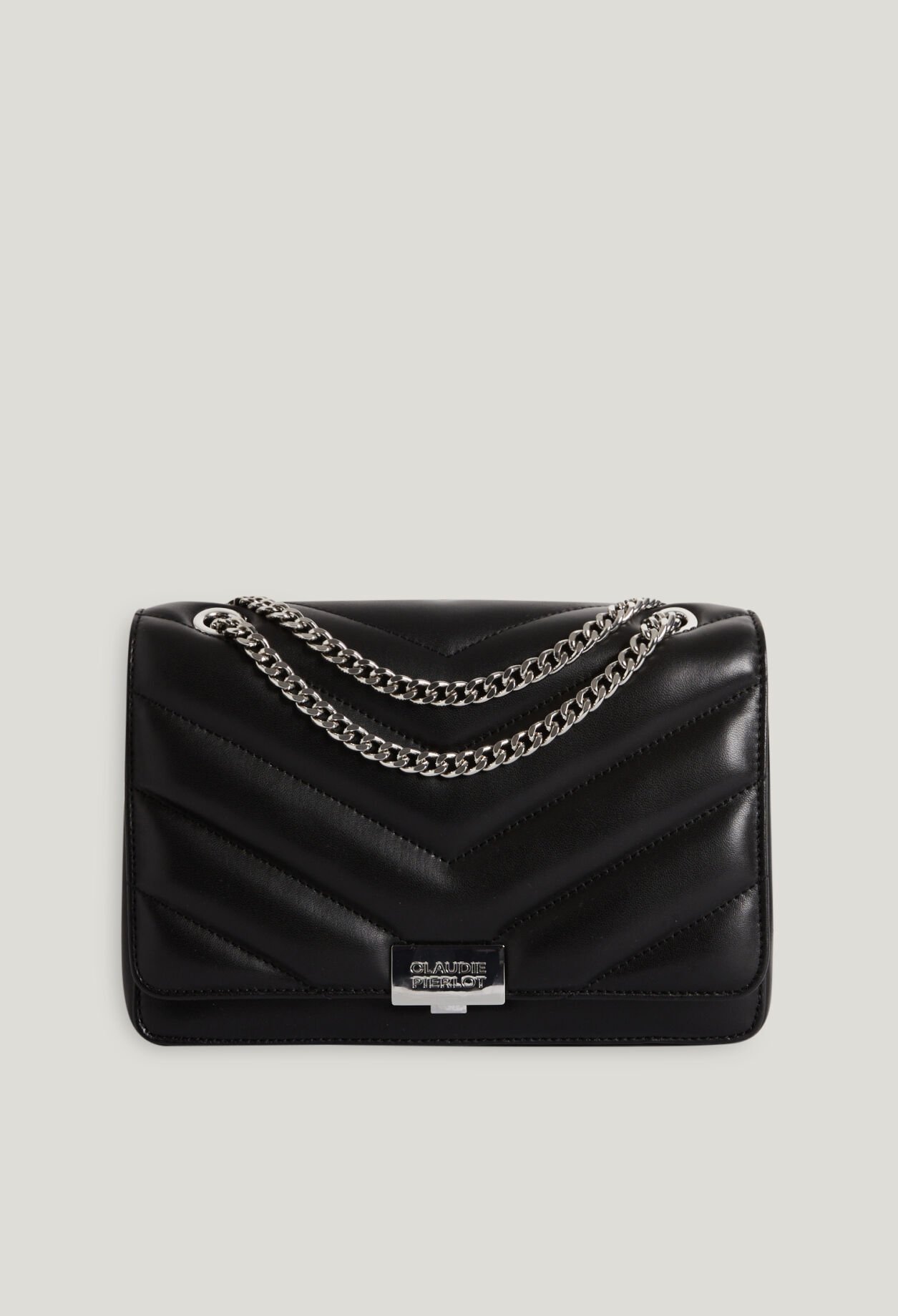 Angeli herringbone leather bag