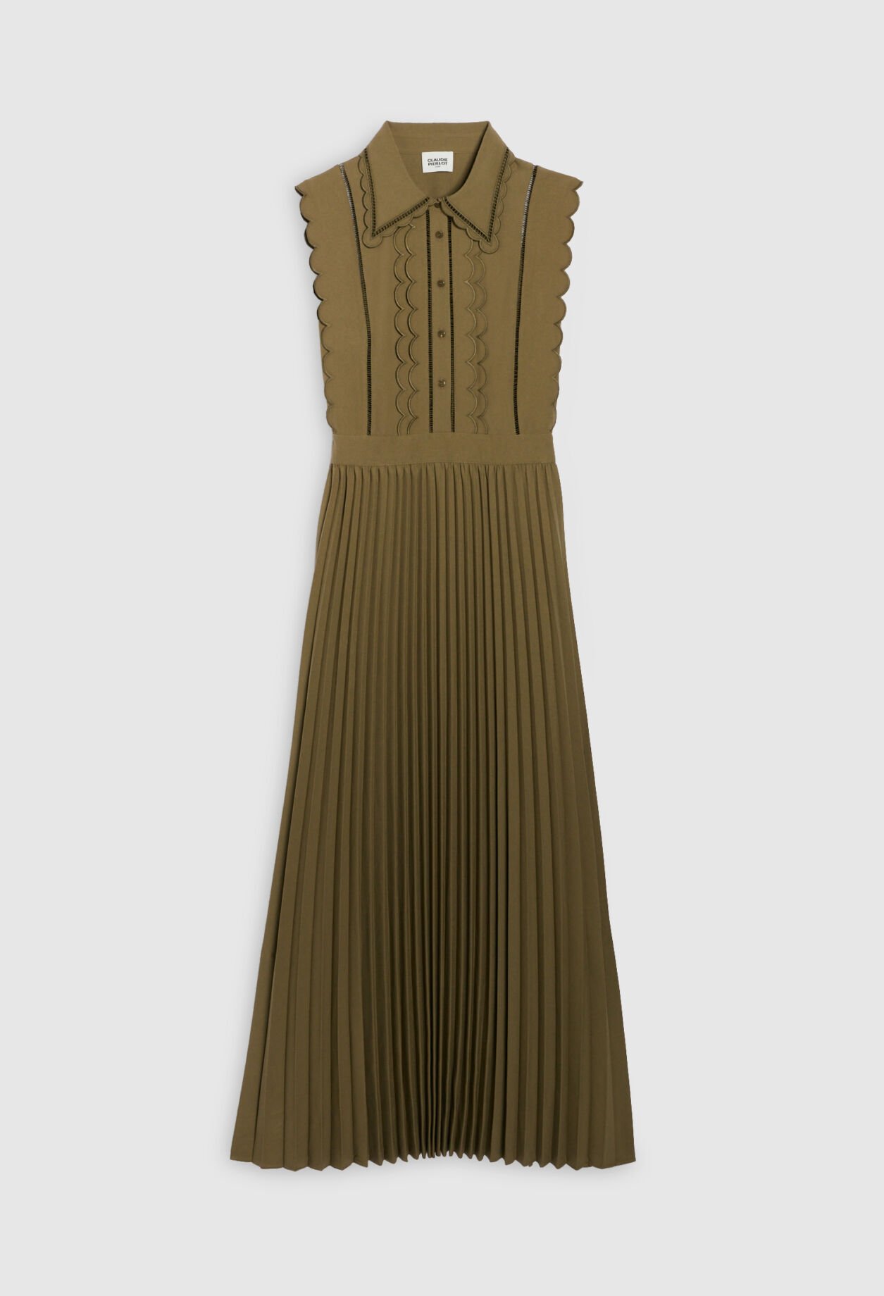 Long khaki dress