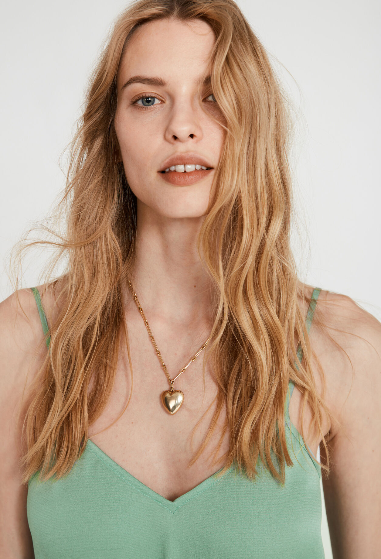 Collier doré à maillons