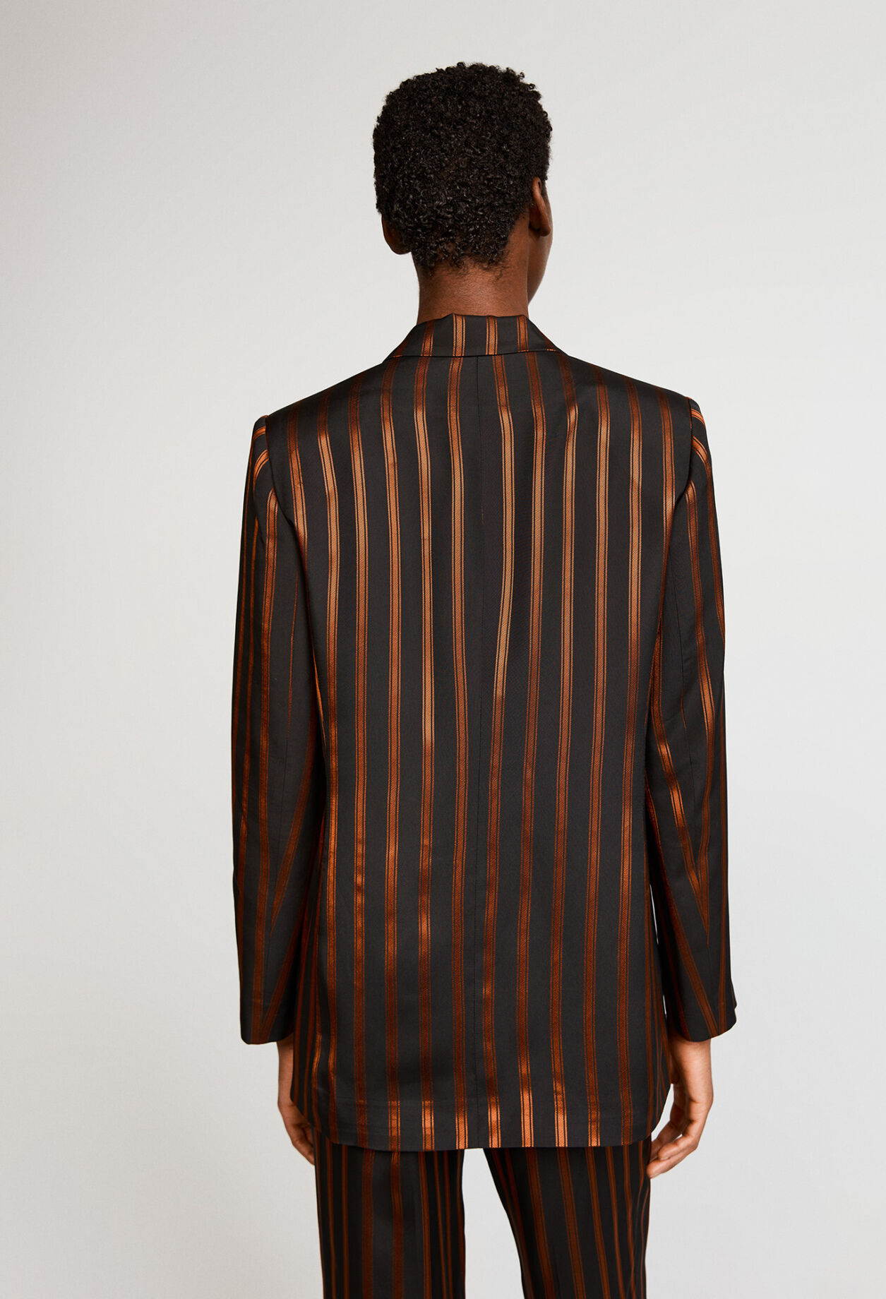 Veste blazer rayée