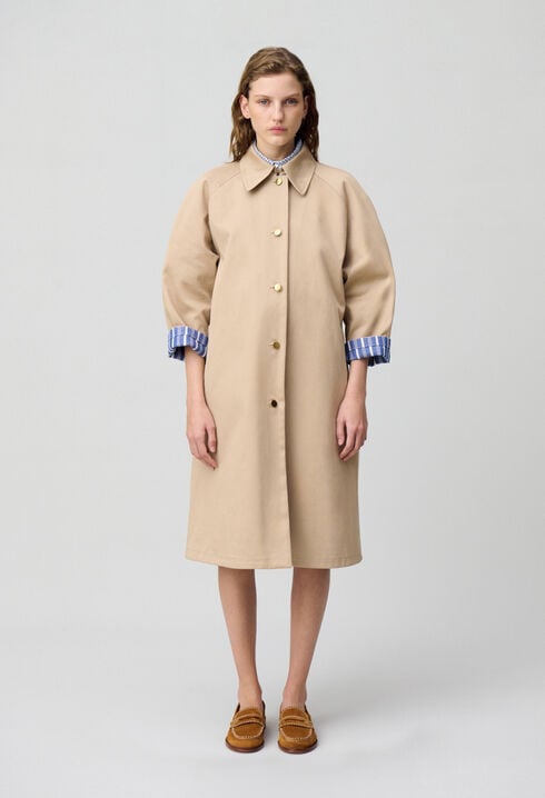 Straight mid-length trench