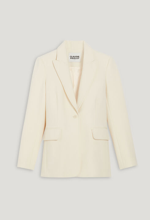 Ivory suit jacket