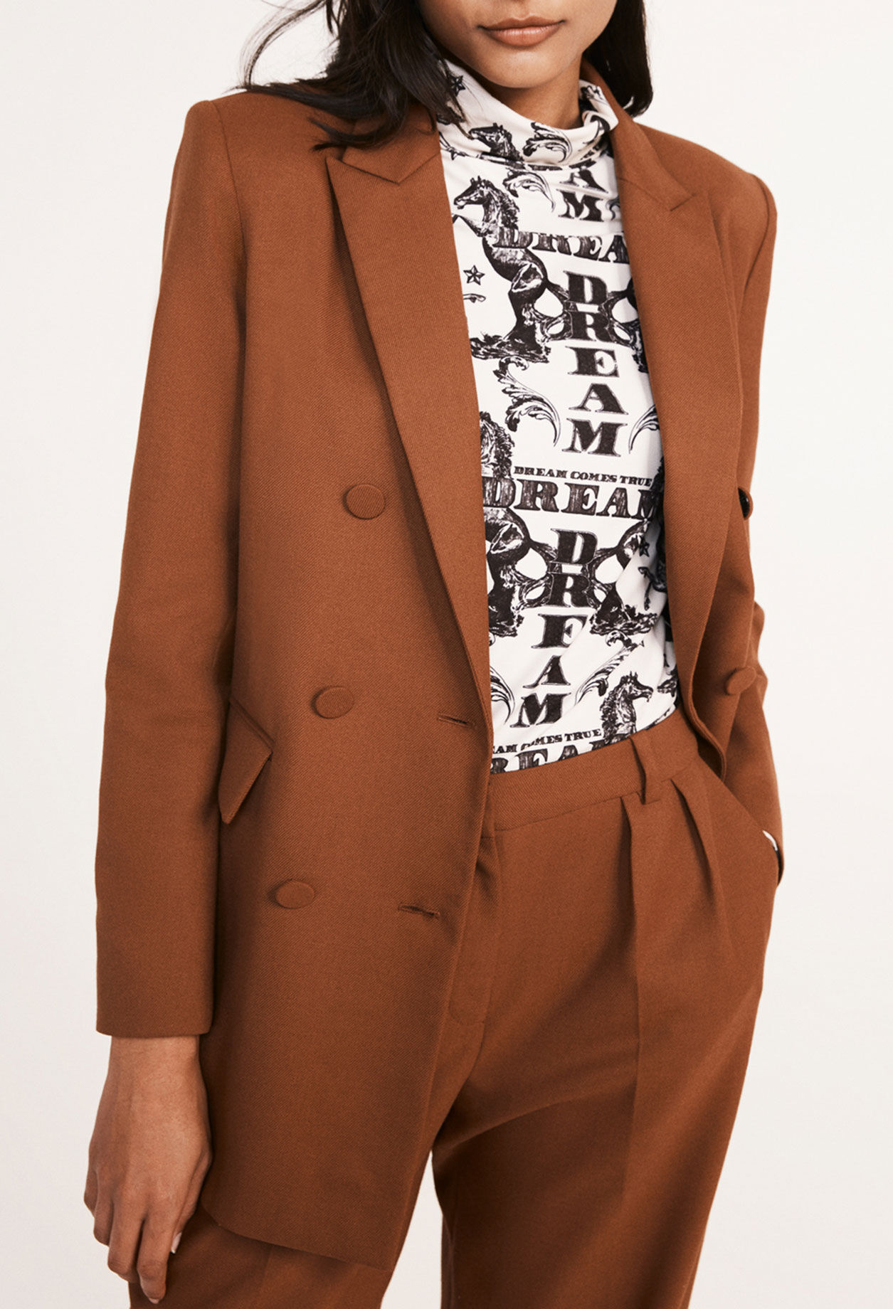 Pantalon à pinces